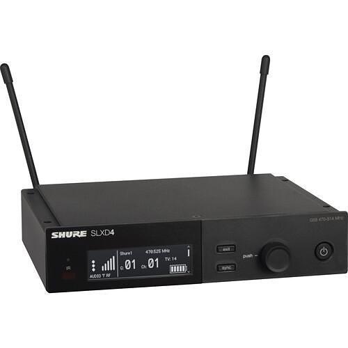 SHURE SV4 ワイヤレスシステム Shure SLXD14/SM35-G58 Wireless System with SLXD1 Bodypack