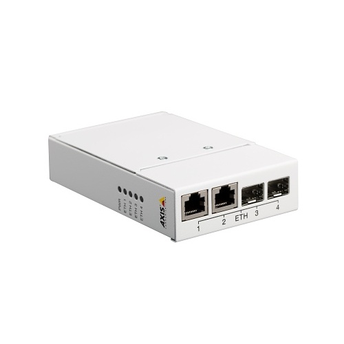 AXIS T8604 T864 Series 4-Port Media Converter Switch with