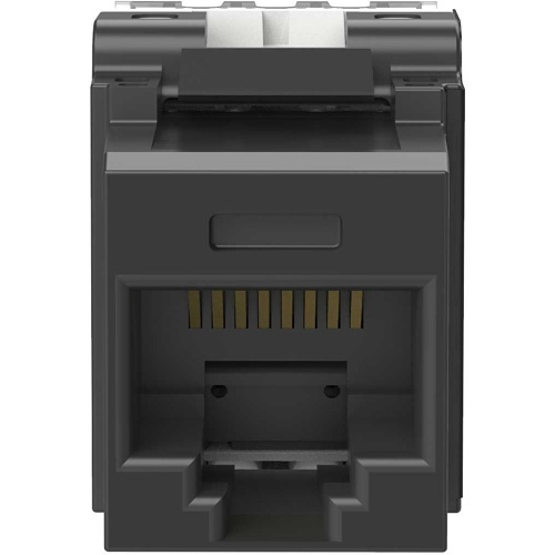 Panduit NK6X88MBL-Q NetKey Cat6A Punchdown Jack Module, 25 Pack