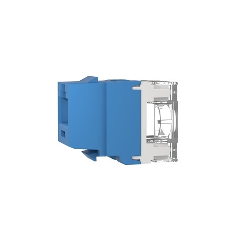 Panduit NK688MBU-Q CAT6 UTP RJ45 Punchdown Keystone Jack Module, Blue