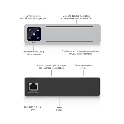 防犯・セキュリティ用品 Ubiquiti UniFi AI Key Ubiquiti AI-KEY UniFi AI Key Edge AI Appliance