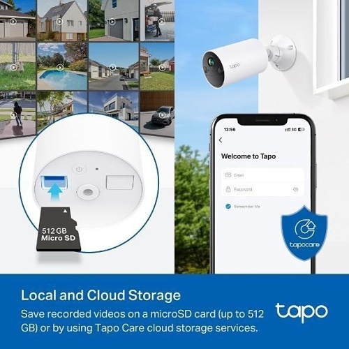 TP-Link Tapo TC82 Smart Wire-Free Indoor / Outdoor Security Camera