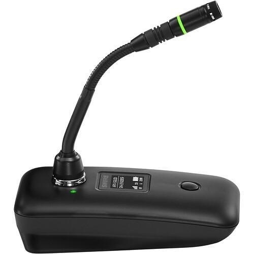 Shure MXW8X=-Z10 Microflex Wireless neXt Series Desktop Gooseneck