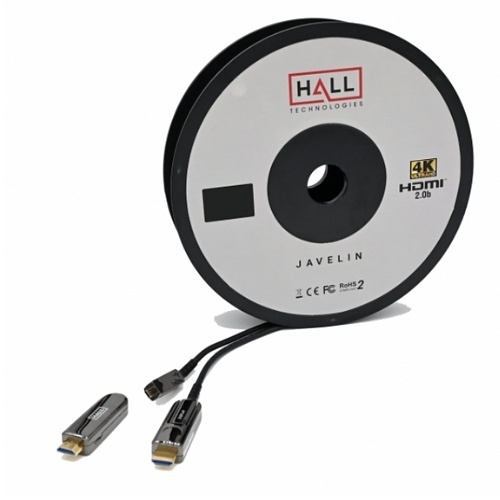 Hall CHD-JAV4K-DE15 18 Gbps 4K Javelin Active Plenum HDMI Cable