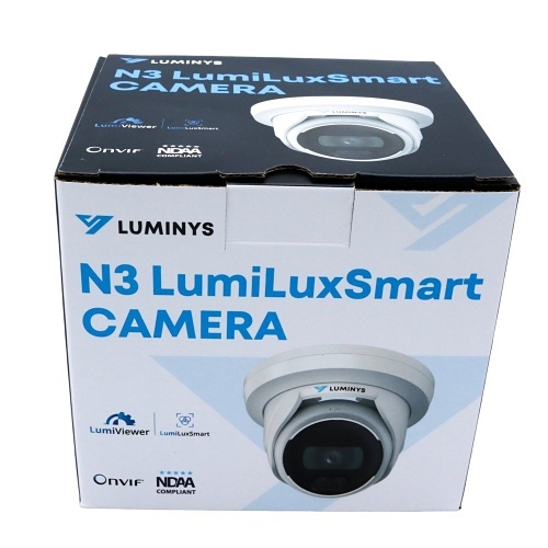 Luminys N3T-8LA2 8MP LumiLuxSmart Turret IP Camera, 2.8mm Lens