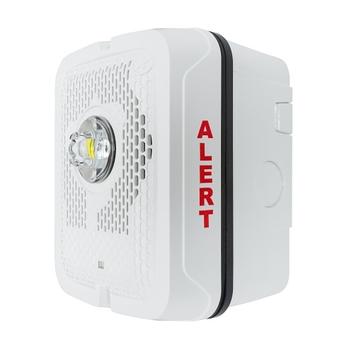 1個9600 \r  LED音センサー電動式タワーボックス System Sensor SPSWKLED-CLR-ALERT Outdoor LED Speaker Strobe Wall