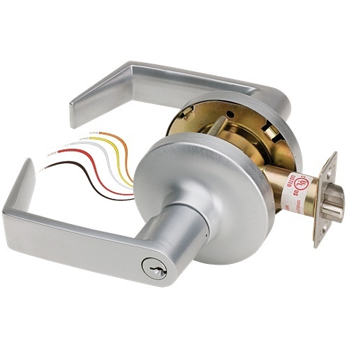 SDC Z7252EQR6PKA Electrified Cylindrical Lockset, FS, Eclipse