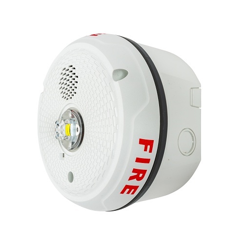 System Sensor PC2WKLED L-Series Outdoor Ceiling-Mounted Horn