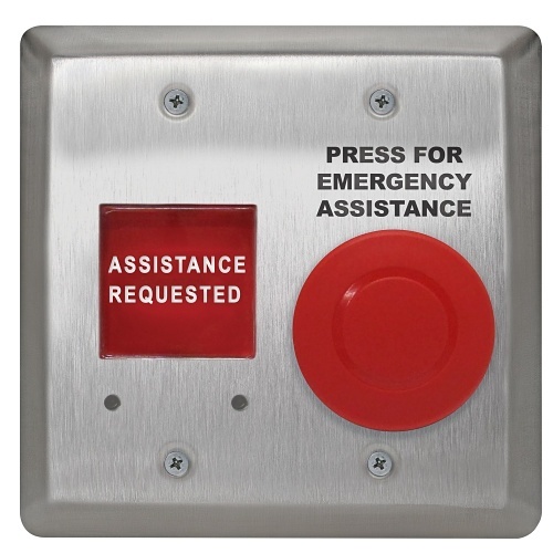 その他 PUSH! Camden CM-AF540SO Double Gang, Push / Pull Mushroom Push Button, Red