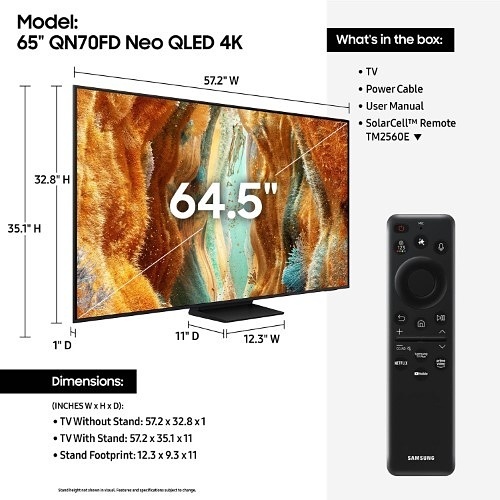 Samsung QN65QN70FAFXZA 65