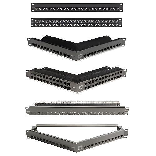 Siemon Z6-PNL-U48K CAT6 48-Port Patch Panel UTP Copper with Jacks