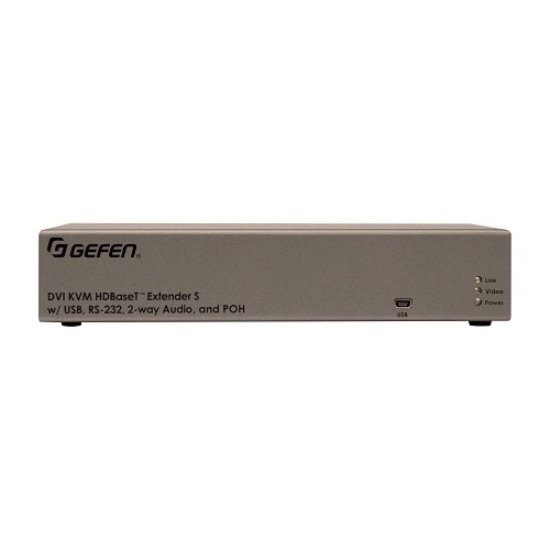Gefen EXT-DVIKA-HBT2 DVI KVM HDBaseT 2.0 Extender with USB, RS-232