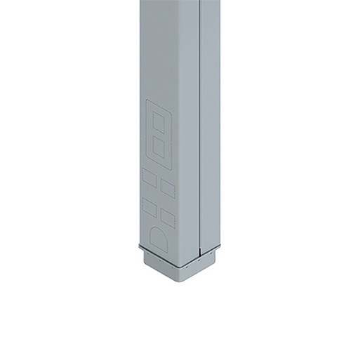 トップス pedestalpolo Wiremold 25DTP-412 Tele-Power Poles, 12'L, TAA Compliant, Ivory