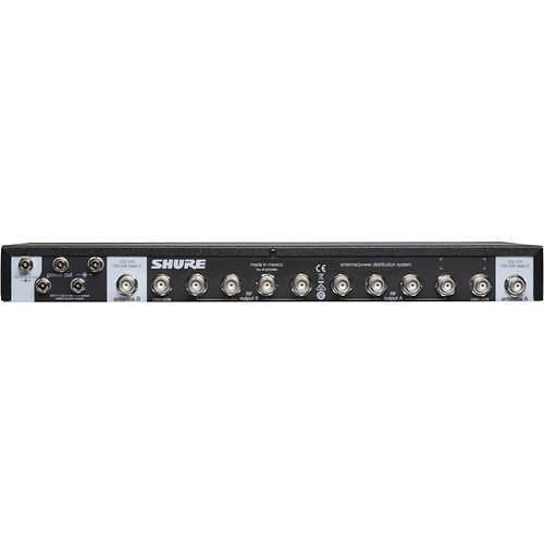 SHURE QLXD4 4台 UA844+SWB 業務用音響AV機器セット Shure UA844+SWB Antenna Power Distribution System, 470-952 MHz
