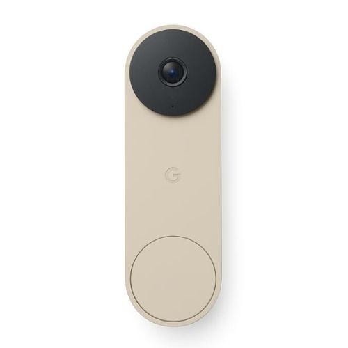 Google Nest Doorbell Wired 3rd Gen, Linen (GA09969-US)