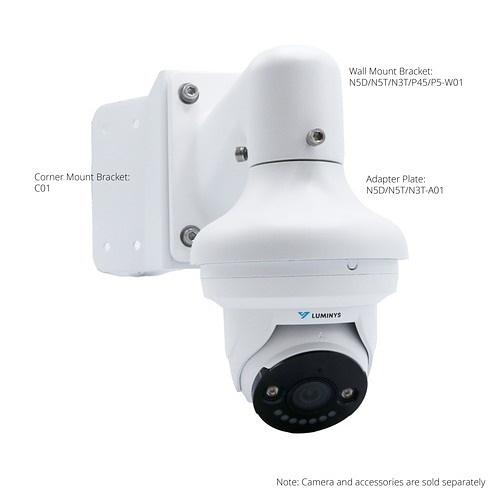 Luminys N3T-8BA2 8MP Network LumiLightBand Turret Camera, 2.8mm
