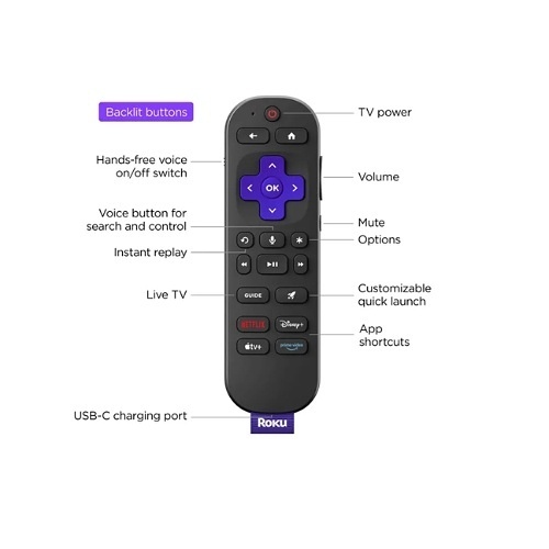 Roku 4850R Roku Ultra 2024 4K Streaming