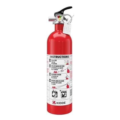 Kidde KD57-5BC Fire Extinguisher, 5-B:C, 2#, Mini-MDV, Disposable