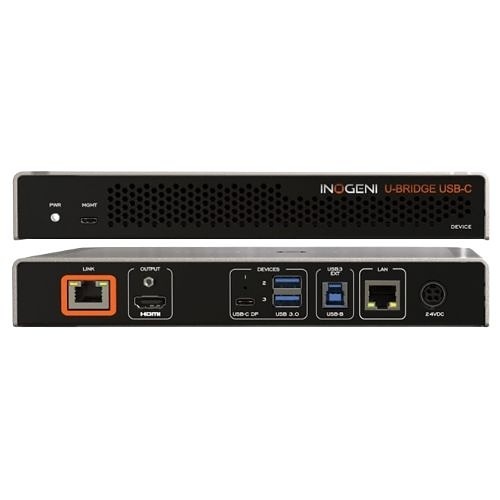 INOGENI U-BRIDGE USB-C Extender 40m at 4K60 / 70m at 1080p CAT6A