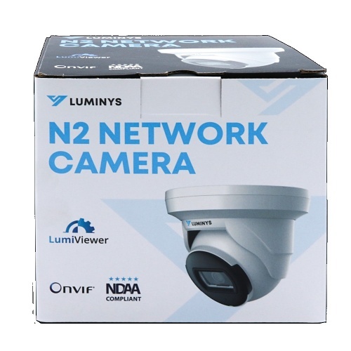 Luminys N2T-4RA2 4MP Outdoor Turret IP Security Camera with Built