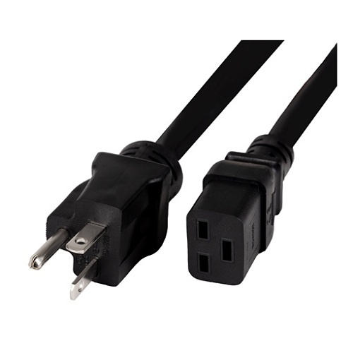 WattBox WB-PWR-20A-C19-15FT C19 20A Power Cord, Straight, 15'