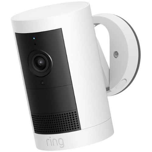 Ring Cam Plus with Power over Ethernet, Outdoor, White (B0DX8558LJ)