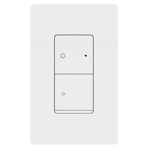 Qolsys IQDMR3W-PG IQ Dimmer-PG Wireless Smart Dimmer Switch, PowerG, 120V, White