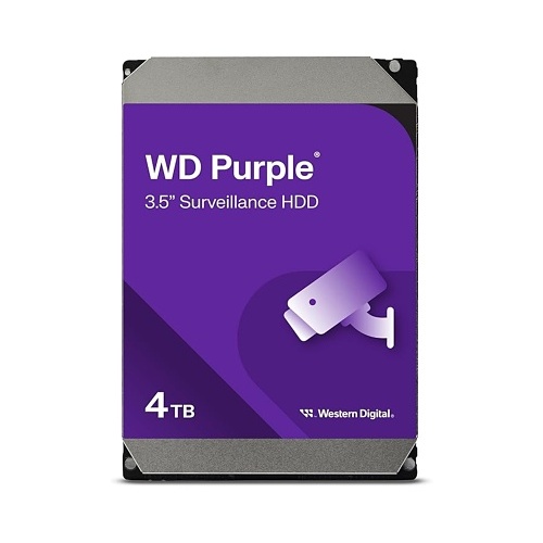 WD WD43PURZ Purple Surveillance HDD, 4TB
