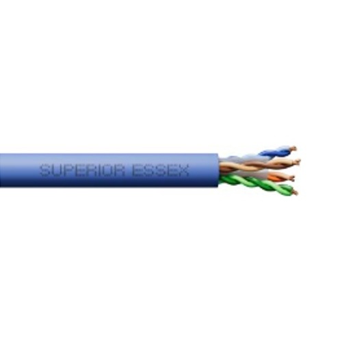 Superior Essex 66-240-2B DataGain CAT6 Plenum Cable, 24/3 Solid BC