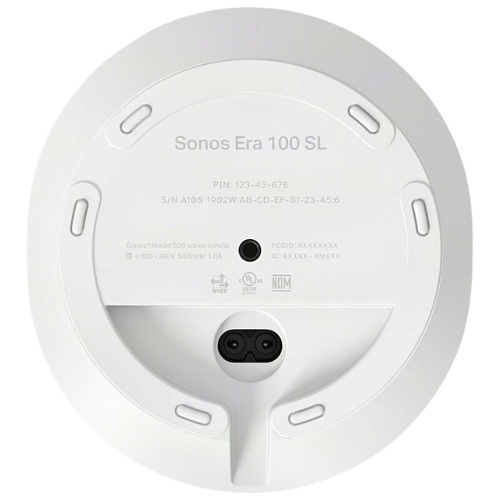 Thumbnail 6 for Sonos E10SLUS1 One SL Compact Connected Speaker, White