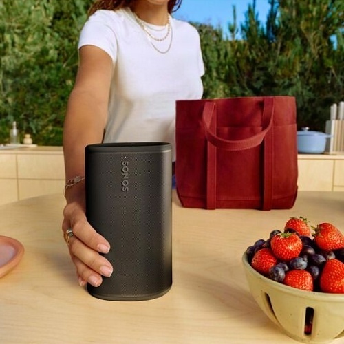 Thumbnail 9 for Sonos PLAYPUS1BLK Play:1 Mini Home Speaker, Portable, Bluetooth, Black