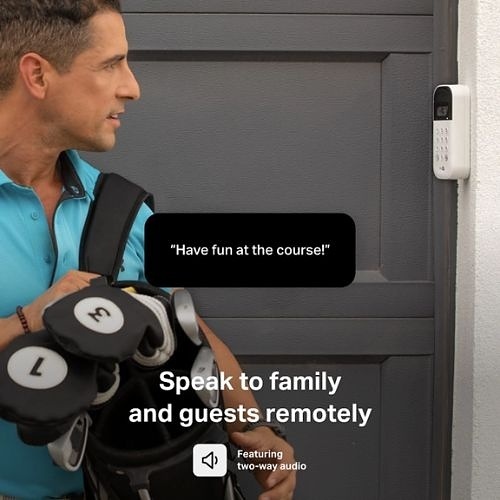 Thumbnail 5 for LiftMaster MYQ-K40TXXW myQ Smart Outdoor Garage Video Keypad, IP55