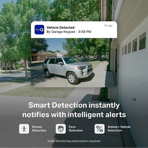Thumbnail 7 for LiftMaster MYQ-K40TXXW myQ Smart Outdoor Garage Video Keypad, IP55