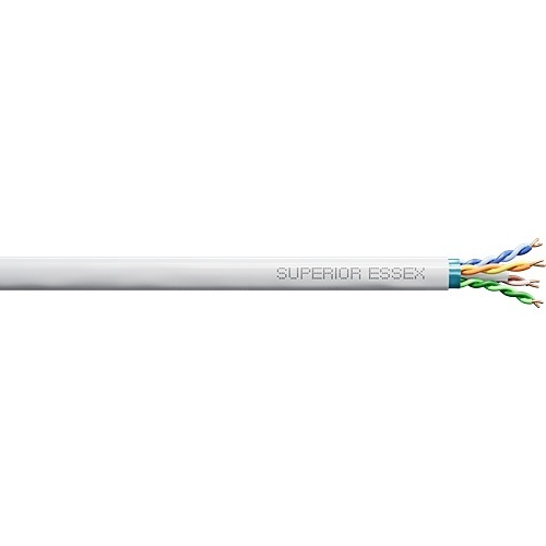 Superior Essex 6A-246-4B 10Gain Series CAT6A Indoor Cable, Plenum
