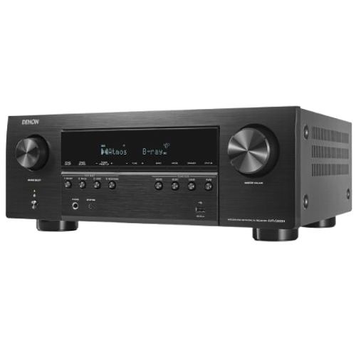 Denon AVRS980H AV Receiver Powered by HEOS, 90W, 8K, Black