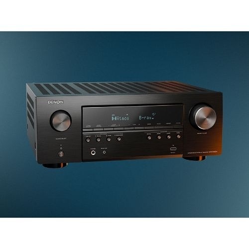 Denon AVRS980H AV Receiver Powered by HEOS, 90W, 8K, Black
