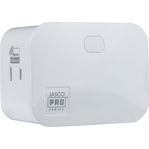 Jasco 76723 Z-Wave Plug-In Dual Outlet Dimmer, White