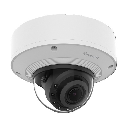 Hanwha XNV-A9085R 8MP IR Outdoor Vandal Dome AI Camera, 4.4–9.3mm