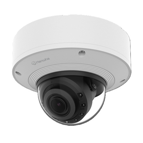 Hanwha XNV-A9085R 8MP IR Outdoor Vandal Dome AI Camera, 4.4–9.3mm