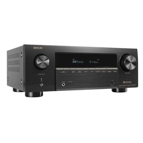 Denon AVRX2900H AV Receiver Powered by HEOS with Dolby Atmos, 95W