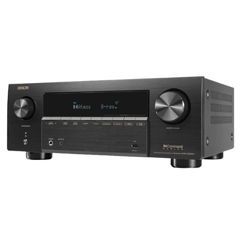 Denon AVRX2900H AV Receiver Powered by HEOS with Dolby Atmos, 95W