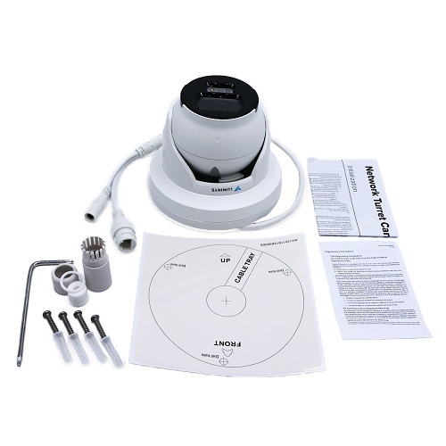 Luminys N3T-5DA2 N3-D 5MP Network LumiDeterrent Flashing White
