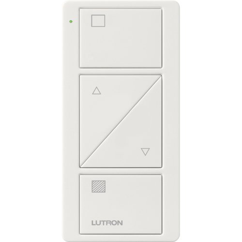 Lutron PJ2-2BRL-GWH-S01 2-Button with Raise / Lower, Pico Smart Remote, with Shade Icons, White