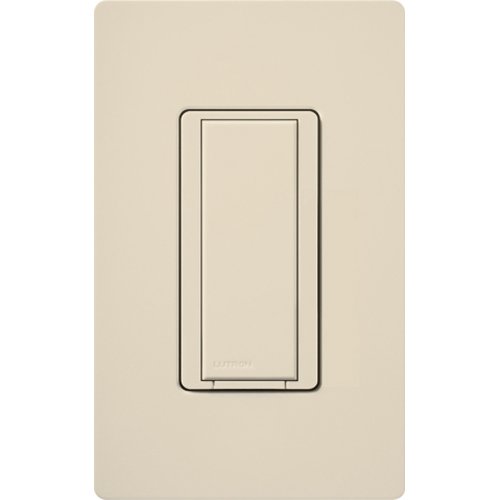 Lutron RD-RS-LA Maestro Companion Switch for RA3 / RA2 Select, Multi-Location Remote Switch, 120V, Not For Stand-Alone Use, Light Almond