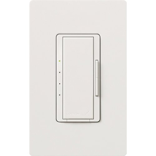 Lutron RRD-2ANF-WH Maestro RF Fan Control for RA2 Select / RA3 Systems, 2A Ceiling Fan, Single Pole / Multi-Location, Neutral Required, 120V, White