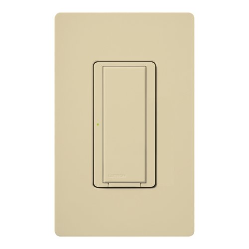 Lutron RRD-8ANS-IV Maestro RF Switch, Works with RA2Select / RA3, 8A Light / 5.8A Motor, Single Pole / Multi-Location, Neutral Required, 120V, Ivory