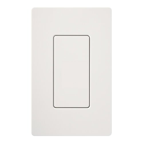 Lutron SC-BI-SW Blank Insert for Claro Wall Plates, Fits Decorator-Style Openings, Snow White