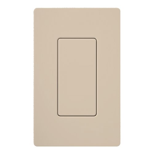 Lutron SC-BI-TP Blank Insert for Claro Wall Plates, Fits Decorator-Style Openings, Taupe