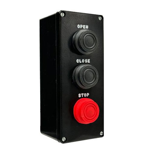 LiftMaster 02-403 3-Button Outdoor Control Station for Commercial Door Operators, NEMA