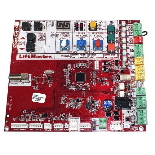 LiftMaster K41-0073-000MC Main Control Board for Heavy Duty Gate Operators